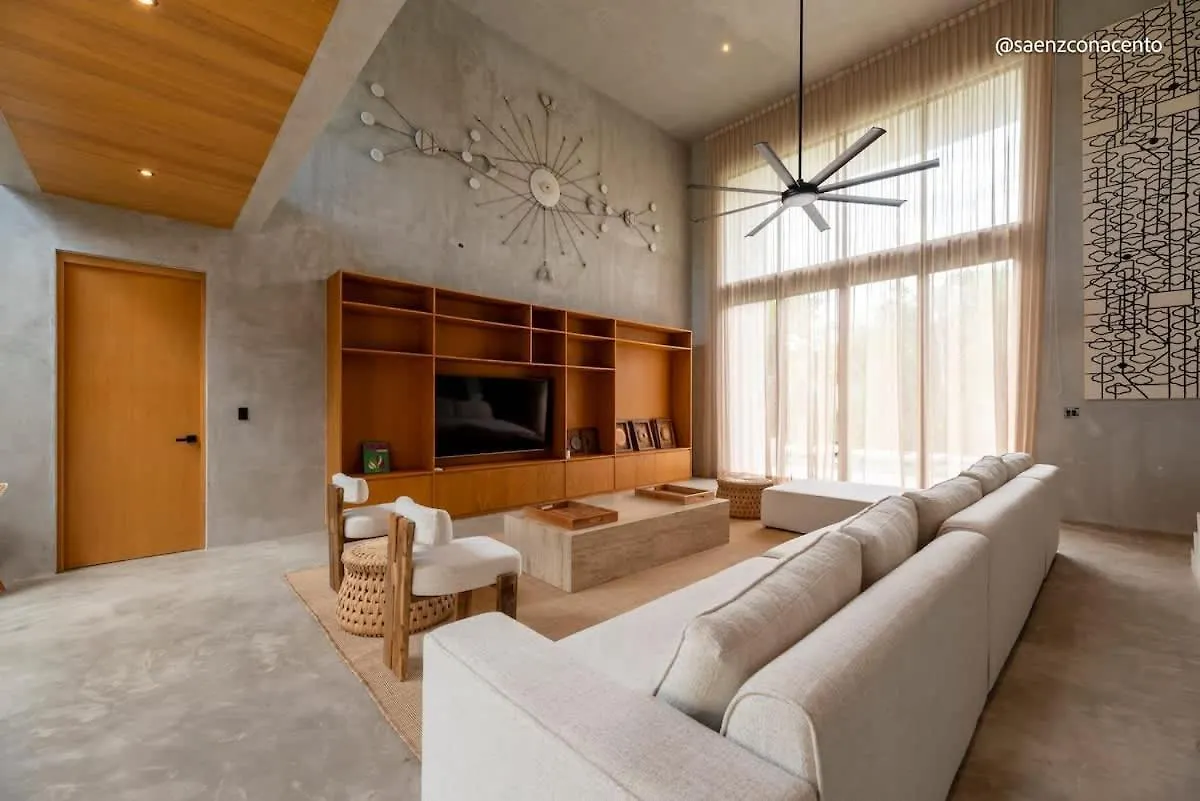 Ferienhaus Villa Brutalist 7Br Masterpiece Design, Luxury Pool Tulum Mexiko