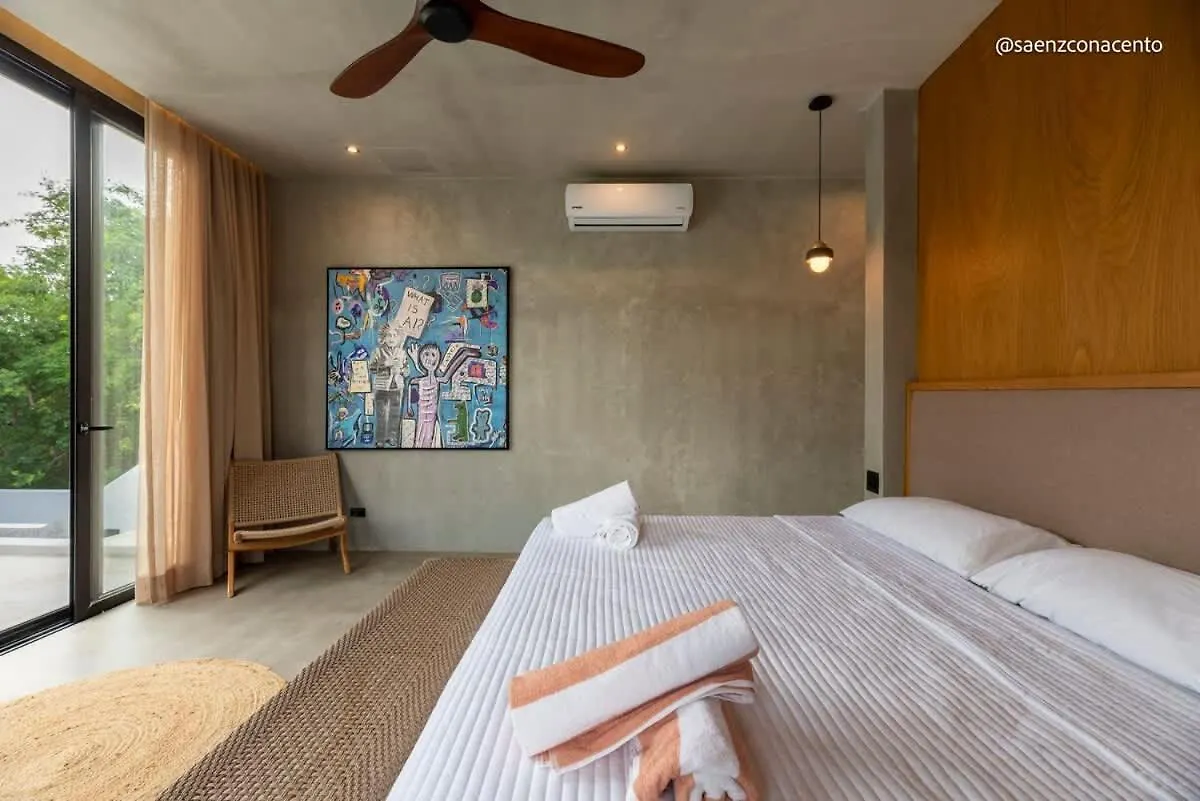 Brutalist 7Br Masterpiece Design, Luxury Pool Villa Tulum Holiday home