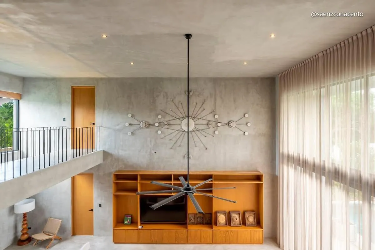Brutalist 7Br Masterpiece Design, Luxury Pool Villa Tulum