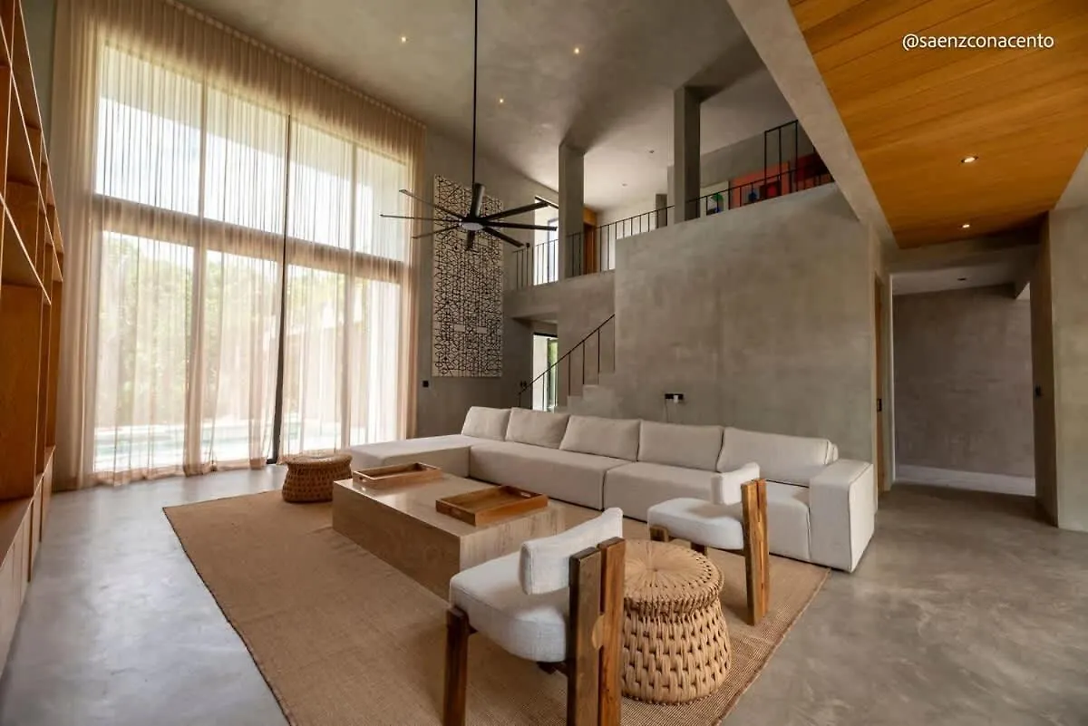 Brutalist 7Br Masterpiece Design, Luxury Pool Villa Tulum Holiday home